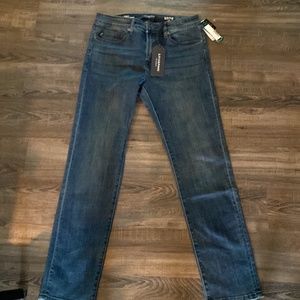 Brand new modern straight men’s jeans